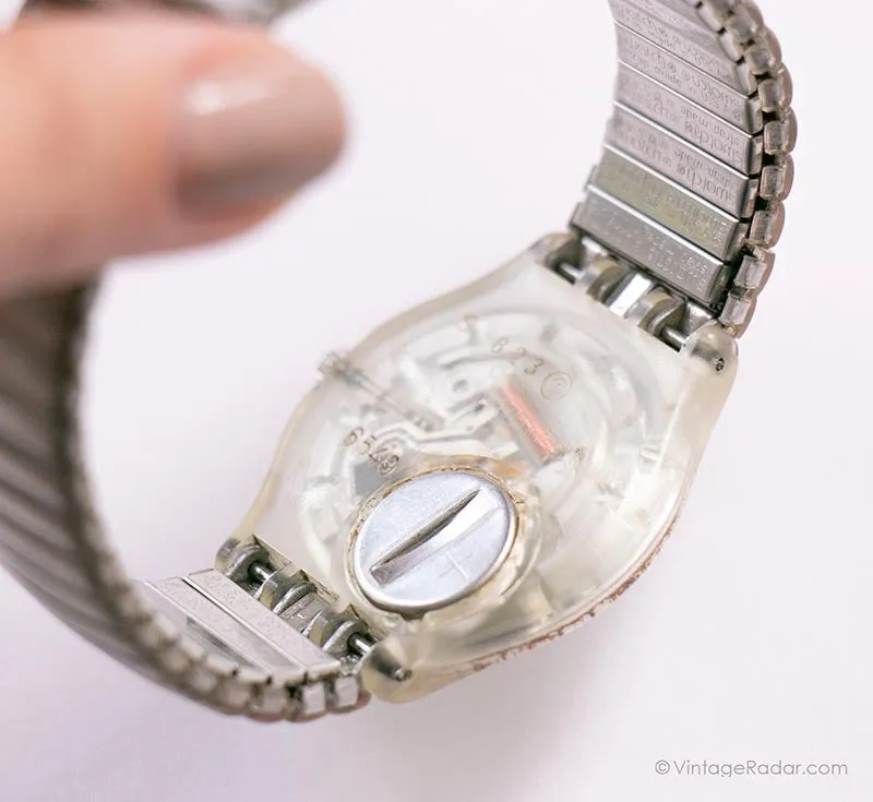 RARE Swatch GK273 BLIZZARD Watch | Collectible Swatch Gent Originals Watch