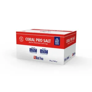 Red Sea Coral Pro Salt 20kg Refill Box 600L