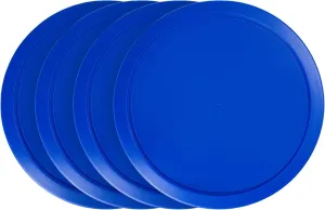Replacement Lids for Pyrex 6 & 7-Cup Glass Food Storage Container Bowls, 7.5-Inch Plastic Round Lids Covers fits Pyrex 7402-PC, Airtight & Leakproof (4-Pack, Blue)
