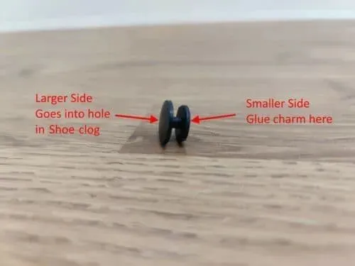 Retractable Tape Measure Shoe Charm