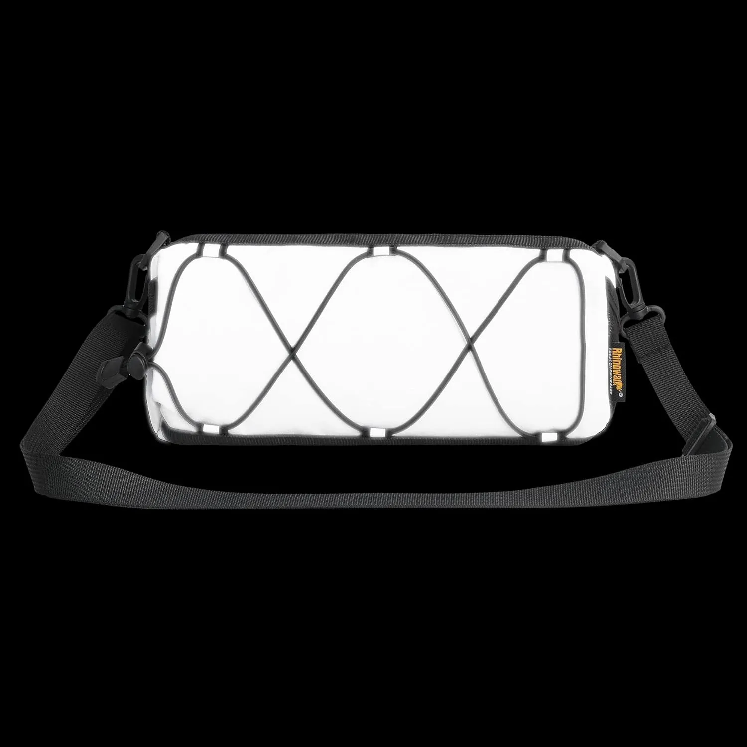 Rhinowalk Bike Handlebar Bag, Bicycle Front Bag Frame Storage Roll Bag Mountain Road Bikes Commuter Shoulder Bag Professional Cycling Accessories