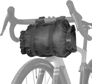 Rhinowalk Bike Handlebar Bag Waterproof Dry Bag 12L Bicycle Front Roll Bag Large Capacity Storage Bag Shoulder Bag for Bikepacking