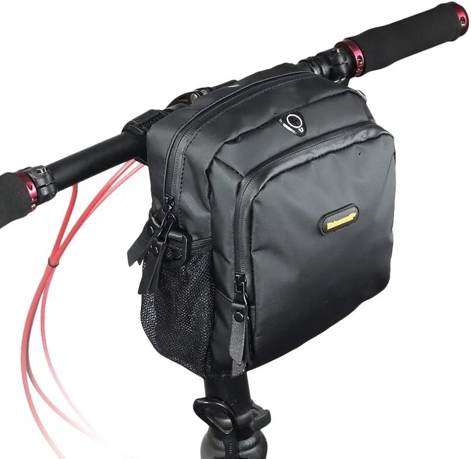 Rhinowalk Bike Handlebar Bag,Bike Front Bag Road Bike Bag Bike Frame Bag Bike Basket Bag Bicycle Bag Professional Cycling Accessories