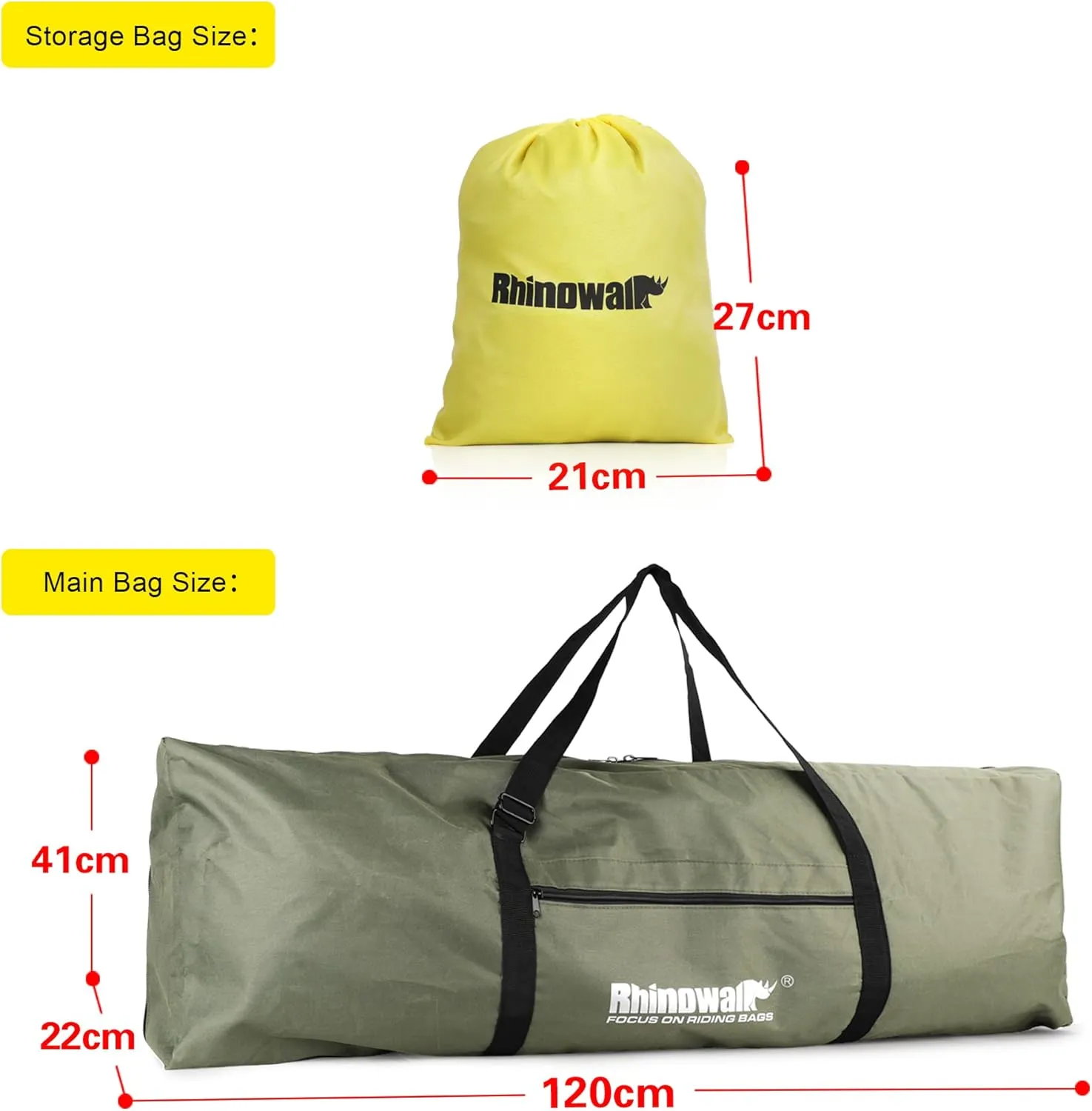 Rhinowalk Foldable E-scooter Carrying Bag Portable Electric Scooter Storage Bag Transport Case for Outdoor Travel Riding Commuting