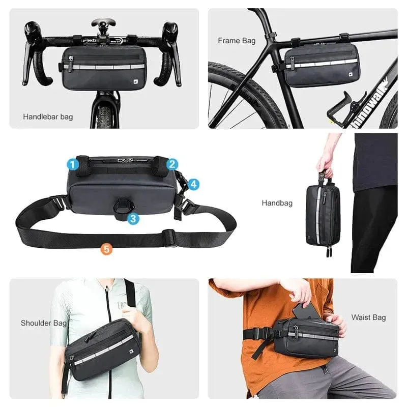 RHINOWALK - Handlebar Bag (2 Styles - Wearable)