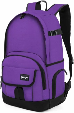 rickyh style School Backpack Travel Bag for Men & Women Lightweight College Back Pack with Laptop Compartmen