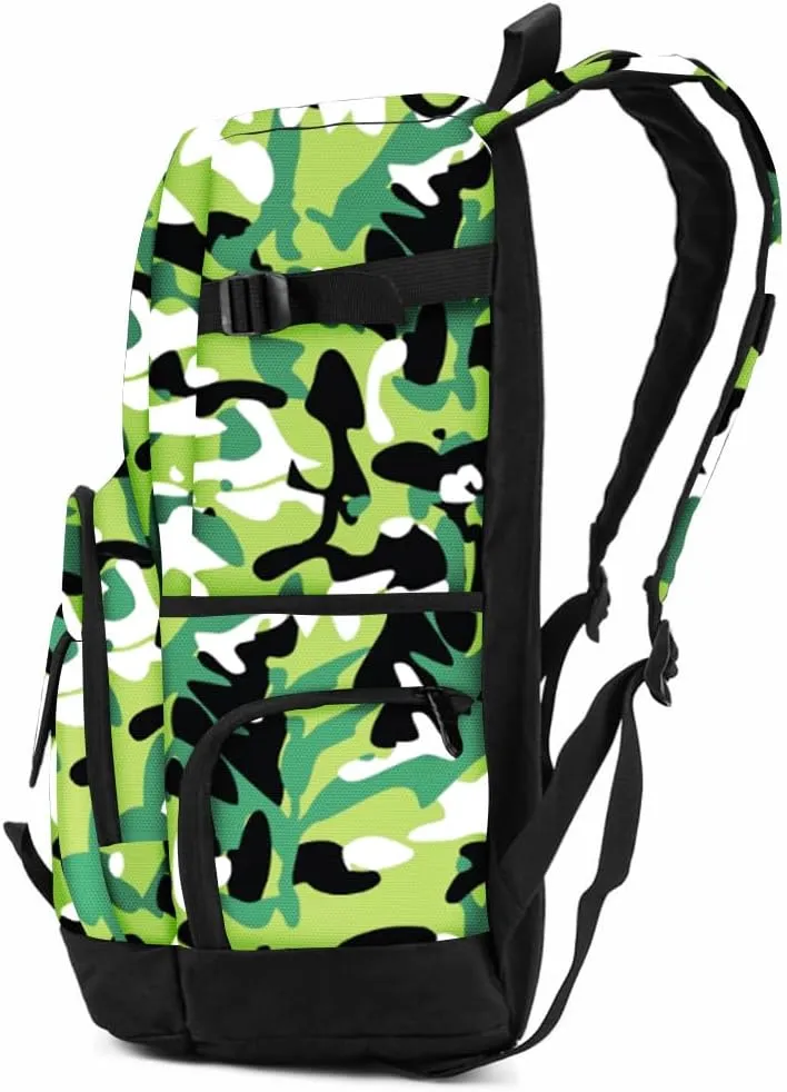 rickyh style School Backpack Travel Bag for Men & Women Lightweight College Back Pack with Laptop Compartmen