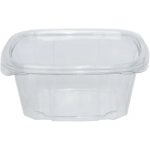 RitePak - 16 Oz Clear Hinged Deli Container, 200/cs - DH16