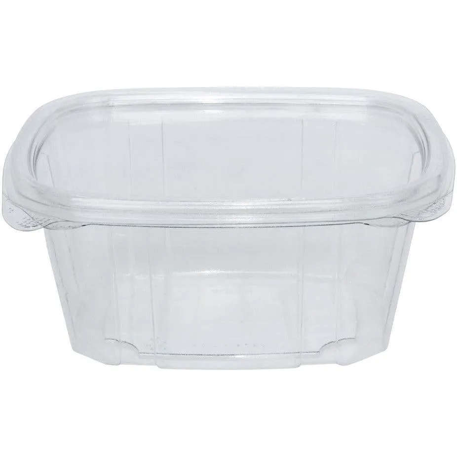 RitePak - 16 Oz Clear Hinged Deli Container, 200/cs - DH16
