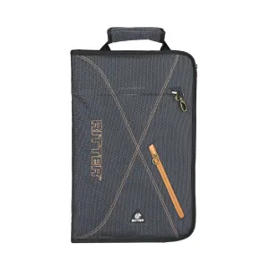 Ritter RDS7-S01/MGB Misty Grey-Leather Brown Padded Standard Stick Bag