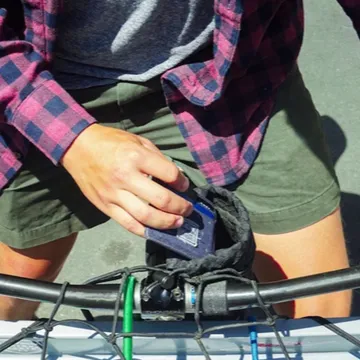 ROAD RUNNER Co Pilot Handlebar Stem Bag - Black Cordura