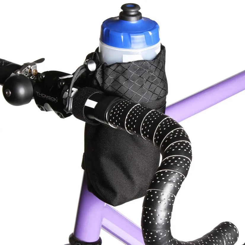 ROAD RUNNER Co Pilot Handlebar Stem Bag - Black Cordura
