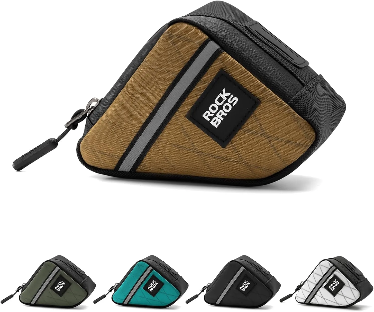 ROCKBROS Bike Frame Triangle Pouch - Waterproof Small Bicycle Bag for Men, Women, Boys, Girls - Road, Folding Bike Accessory
