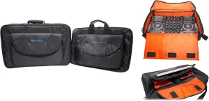 Rockville DJ Carry Case For Mixers/Controllers/CD Players/Laptops Bonus Gear Bag