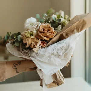 Romantic & Neutral Small Bloom Wrap