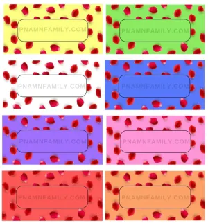 Rose Petals Inserts