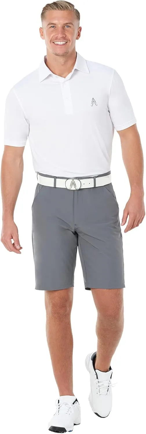 Royal & Awesome Mens Golf Shorts, Slim Fit Golf Shorts, Stretch & Breathable Fabric, Quick Dry, Water Repellent