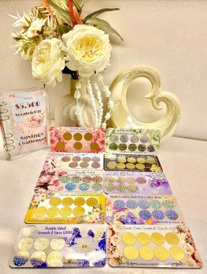 Scratch Off Savings Challenge Binder Set