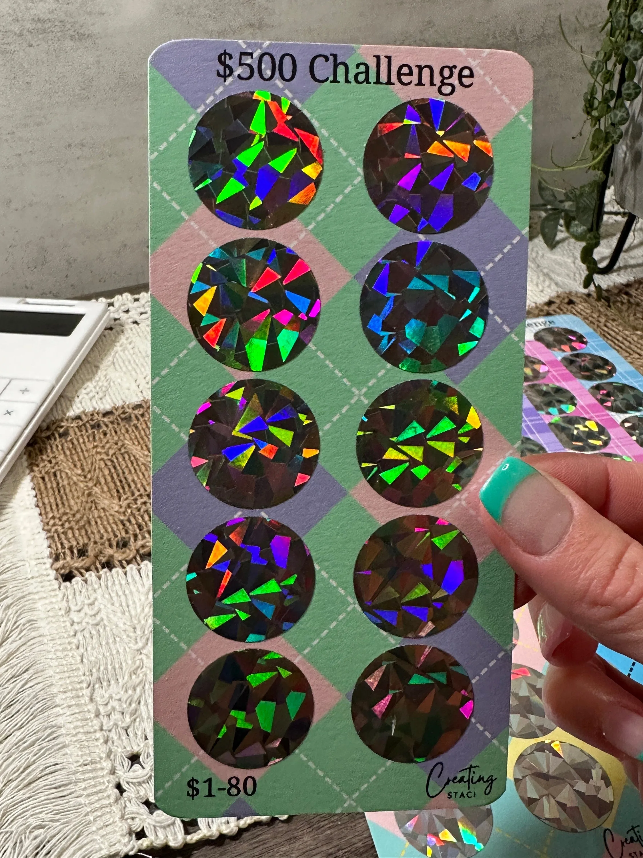 Scratch Off Savings Challenge