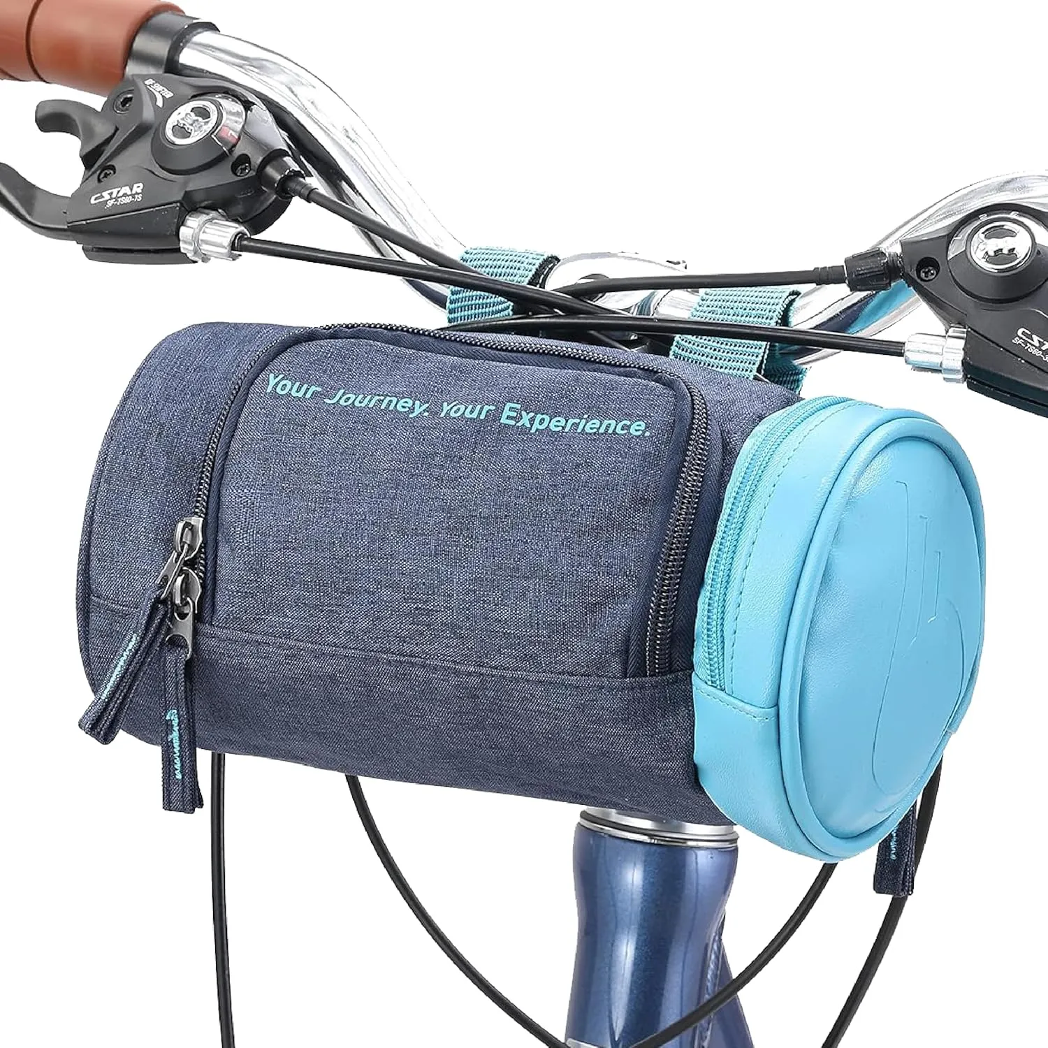 sixthreezero Bike Handlebar Bag, Waterproof Bicycle Front Roll Bag