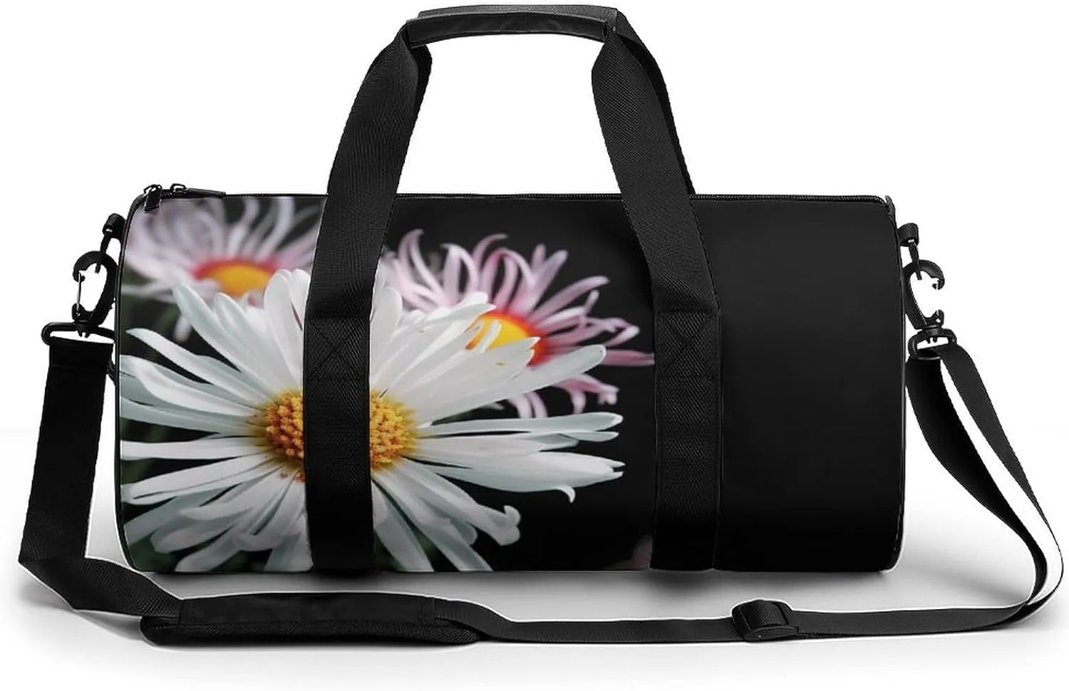 Sports Gym Bag for Women Men Travel Duffel Bag Tote Weekender Bag Plants Flower Carry on Overnight Bag for Travel Swimming Fitness Workout Sports Duffle Bag