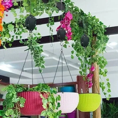 🔥Spring Pre Sale🌳Plant Pulley Set For Garden Baskets Pots, Birds Feeder