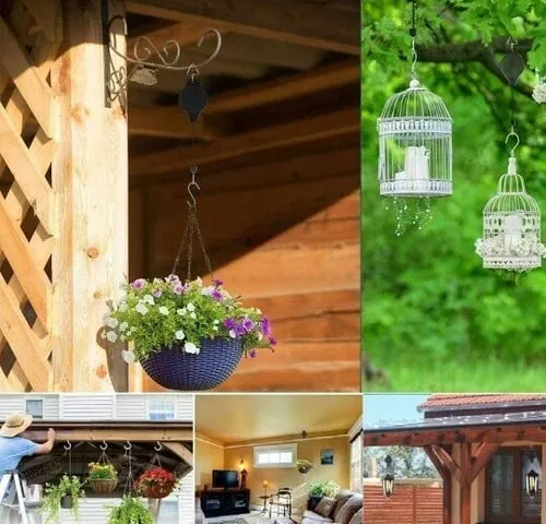 🔥Spring Pre Sale🌳Plant Pulley Set For Garden Baskets Pots, Birds Feeder