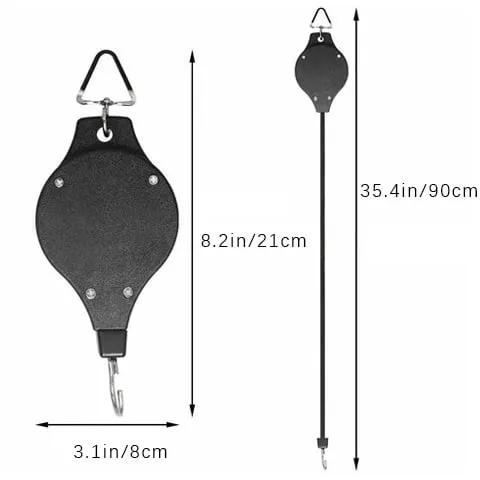 🔥Spring Pre Sale🌳Plant Pulley Set For Garden Baskets Pots, Birds Feeder