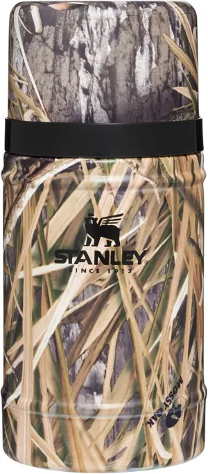 STANLEY Vacuum Insulated Large Food Jar, 18/8 Stainless Steel Food Jar for Cold and Hot Food, Soup Thermos with Leak Proof Lid Doubles as Cup, Wide Mouth Food Thermos