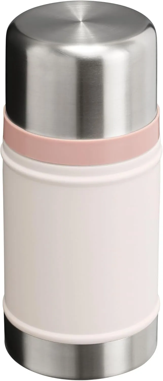 STANLEY Vacuum Insulated Large Food Jar, 18/8 Stainless Steel Food Jar for Cold and Hot Food, Soup Thermos with Leak Proof Lid Doubles as Cup, Wide Mouth Food Thermos