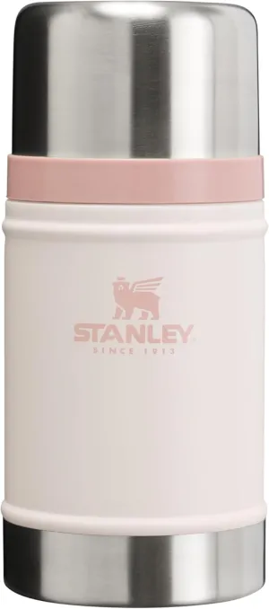 STANLEY Vacuum Insulated Large Food Jar, 18/8 Stainless Steel Food Jar for Cold and Hot Food, Soup Thermos with Leak Proof Lid Doubles as Cup, Wide Mouth Food Thermos