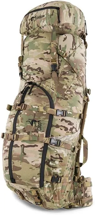 Stone Glacier R3 7000 Expedition Pack, MultiCam, OSFM, Lightweight Defense Personnel Recon Pack, Modular Storage, 7000-8500 Cubic Inch Capacity, R3 Frame Compatible (50088-MC-OSFM)