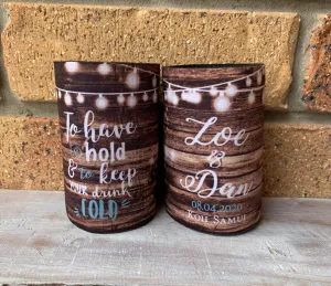 Stubby Holder - Fairy Lights To Have & To Hold