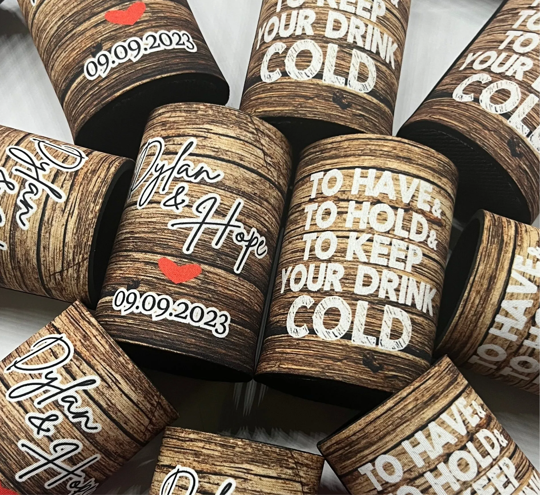 Stubby Holder  - To have and to hold