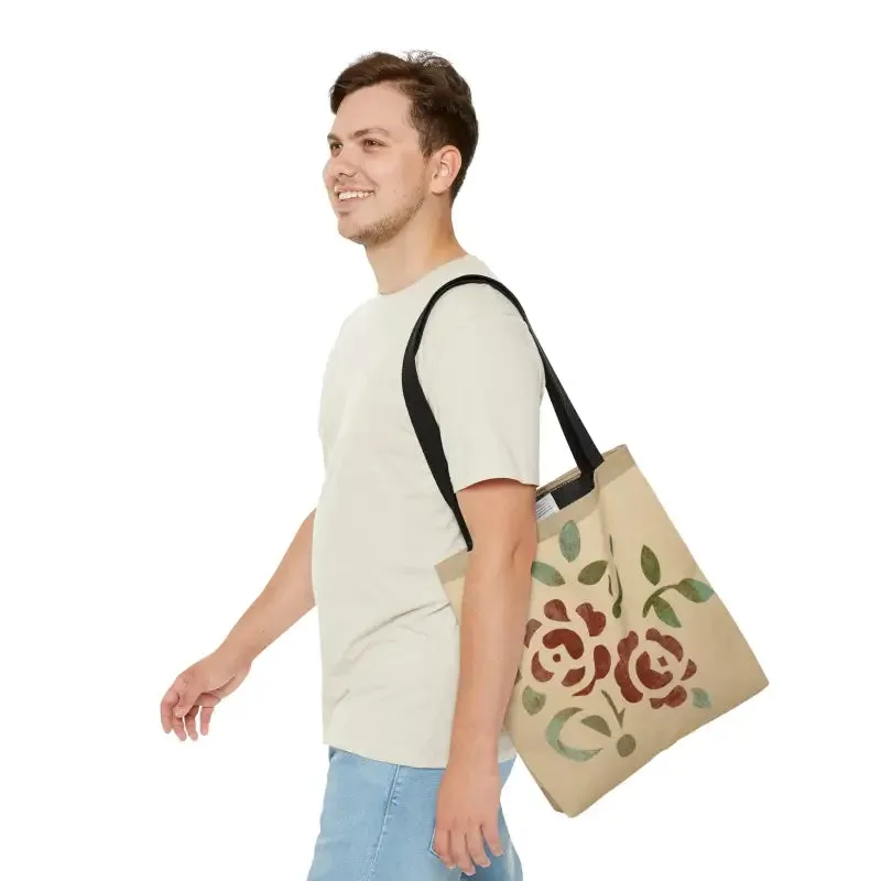 Stylish Rose Flowers Aop Tote Bag for Every Outfit