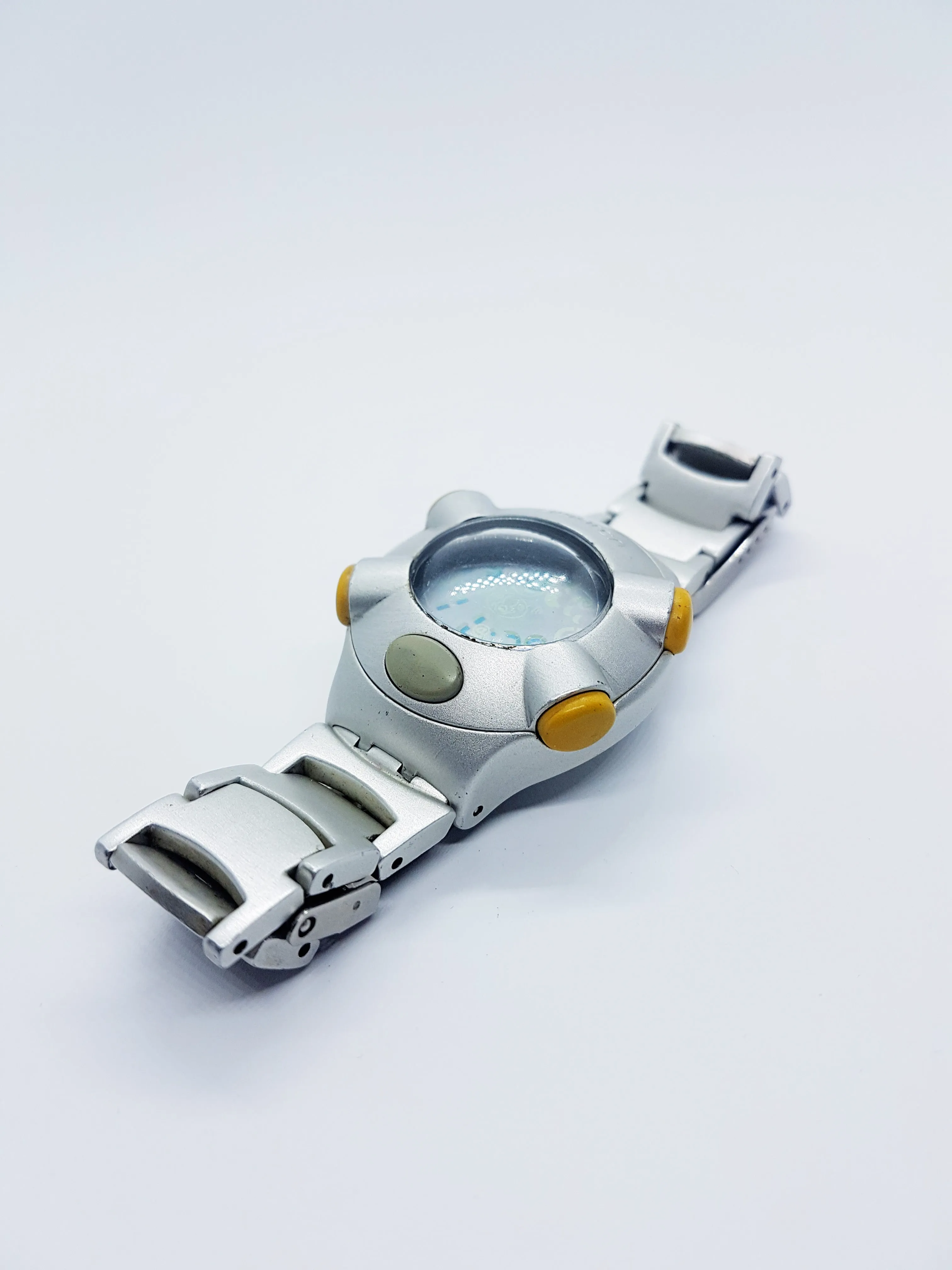 Swatch Digital Beat MOON OR.BEAT III YFS4005AG | Digital Swiss Watch
