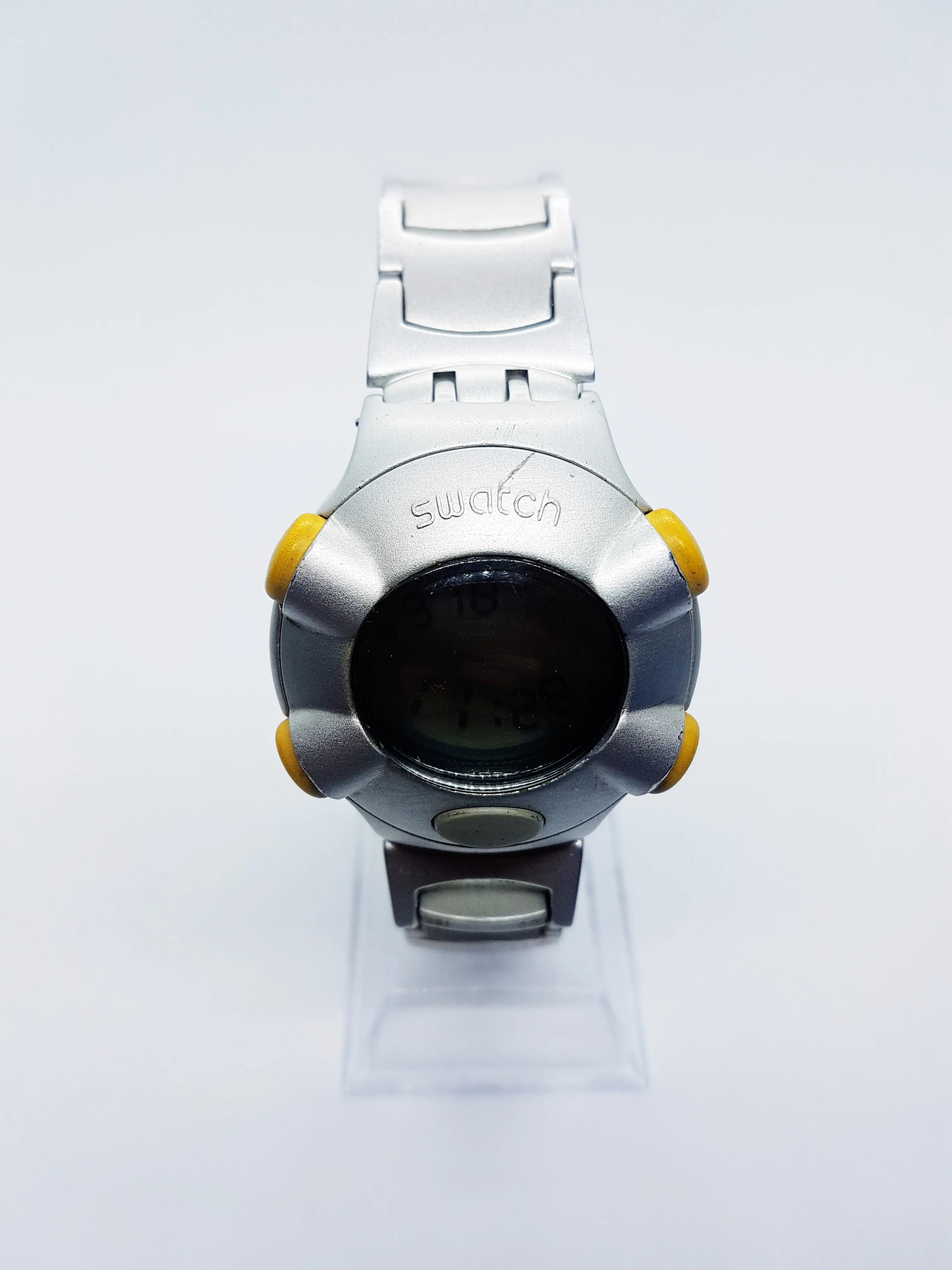 Swatch Digital Beat MOON OR.BEAT III YFS4005AG | Digital Swiss Watch