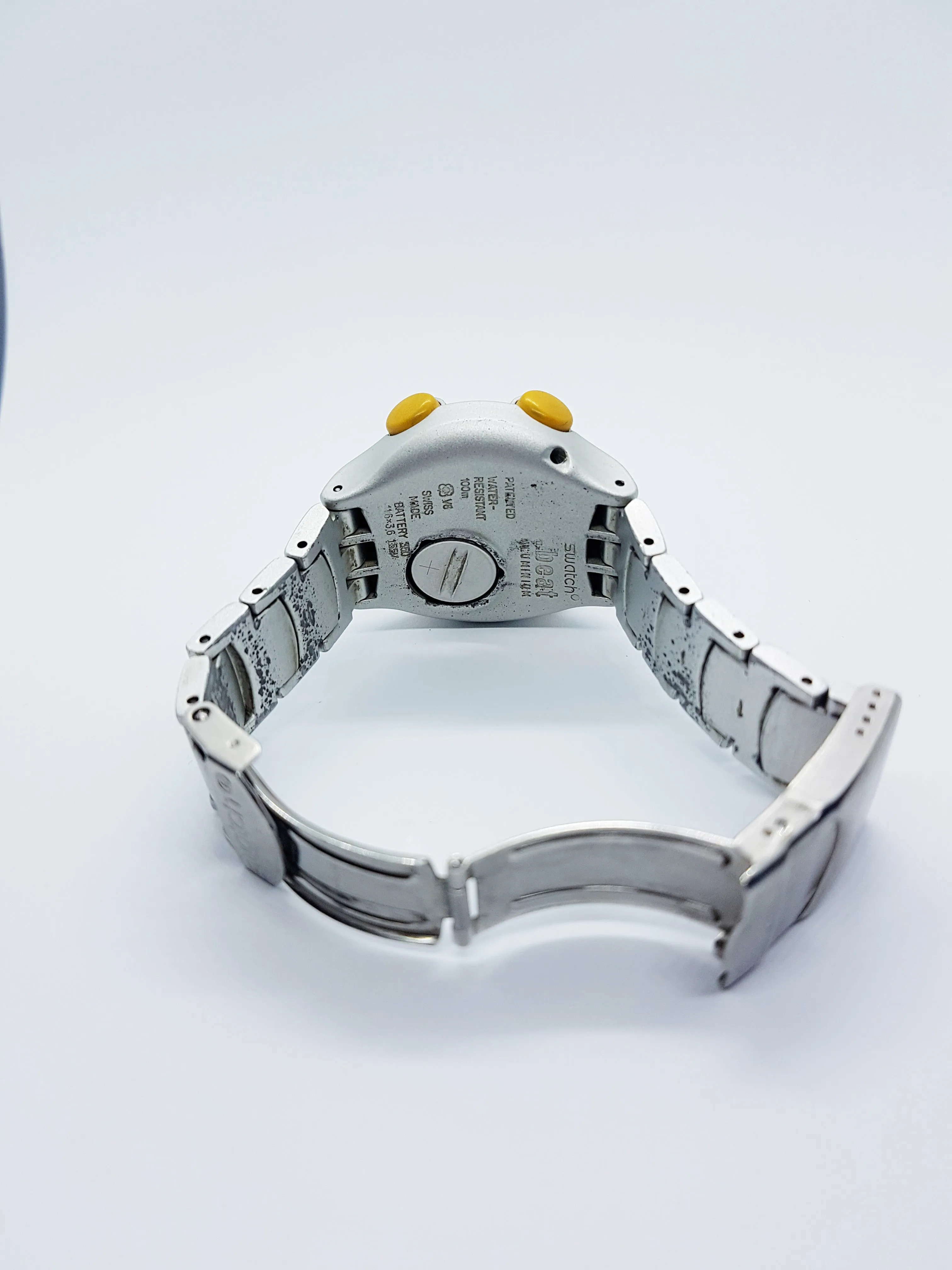 Swatch Digital Beat MOON OR.BEAT III YFS4005AG | Digital Swiss Watch
