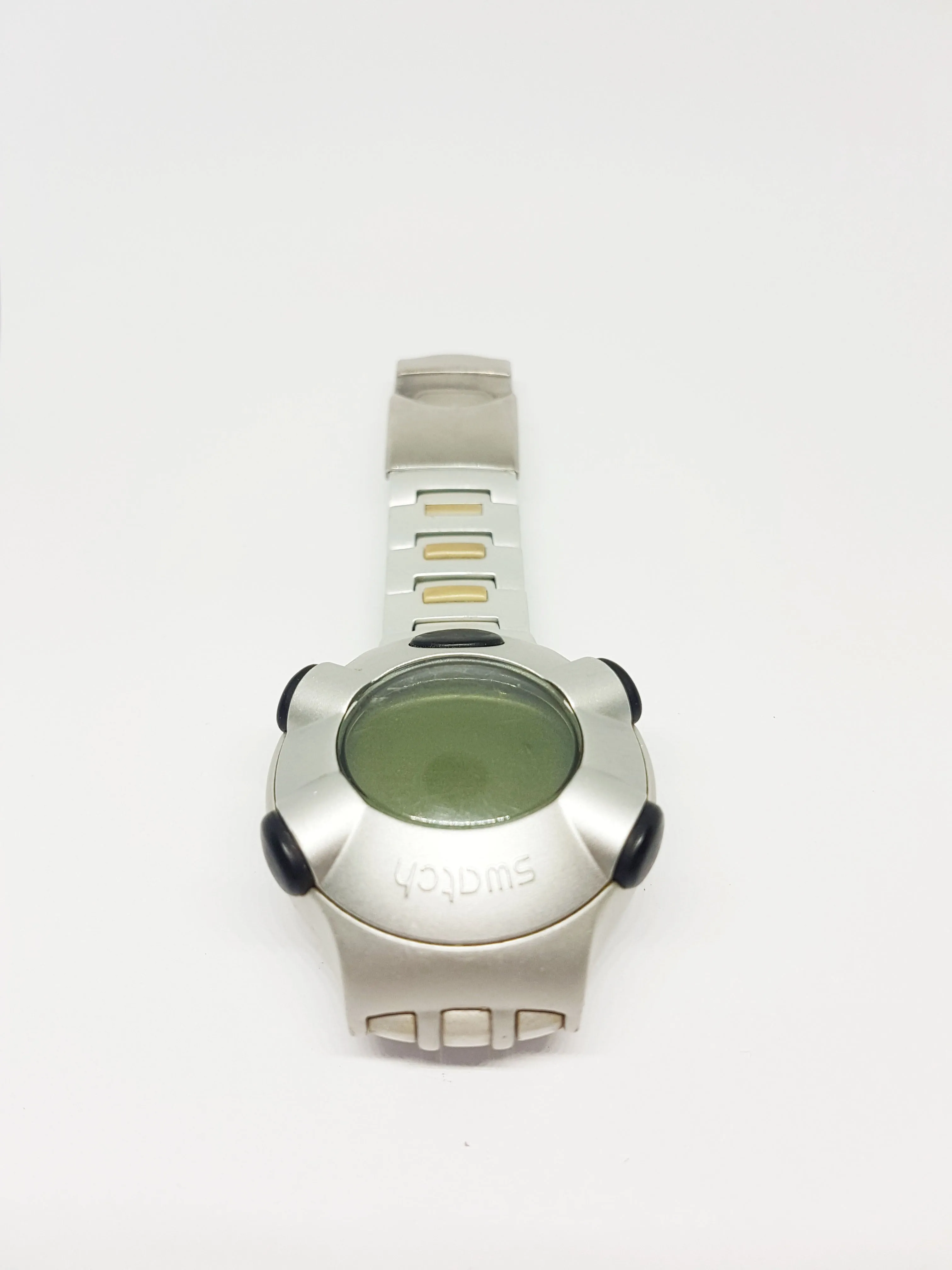 Swatch Digital Beat VIRTUAL WAVE I YFS4000 | Retro 2000 Swiss Swatch Watch
