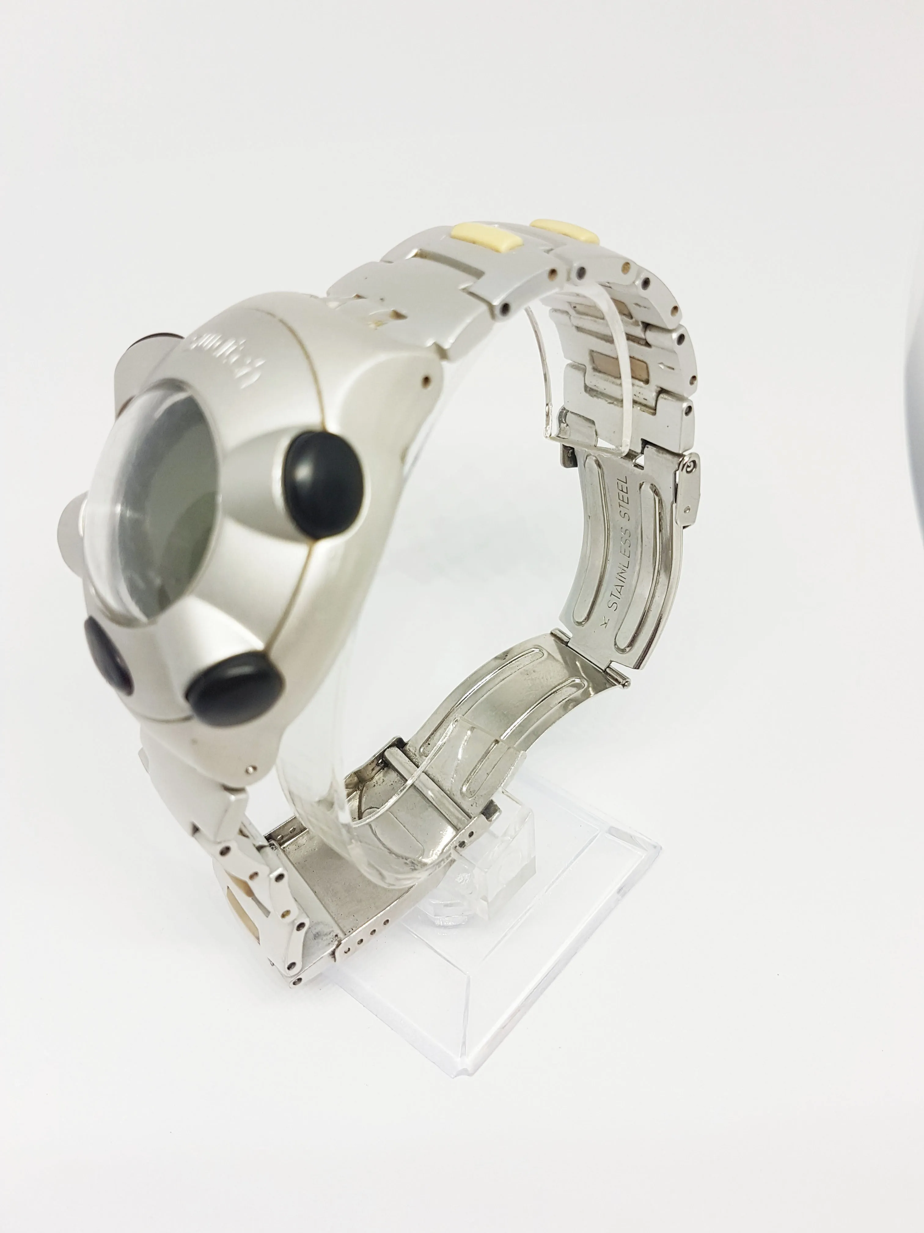 Swatch Digital Beat VIRTUAL WAVE I YFS4000 | Retro 2000 Swiss Swatch Watch
