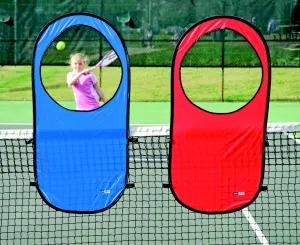 TAPUT Pop-Up Tennis Targets, Nylon, 25" x 53" Size (Pack of 2)