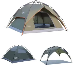 Tent Fully Automatic Hydraulic Outdoor Tent 2 People Rainproof Wild Camping Mountaineering Riding Family Double Tent Waterproof Tents Camping Tents Small awnings Backpacking Tents Hopeful