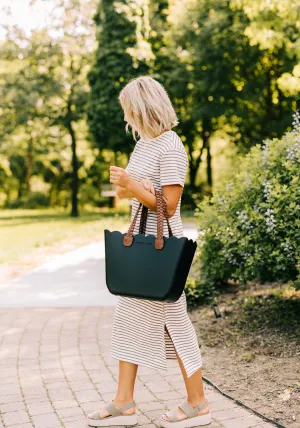 The 'Lena' Scalloped Tote