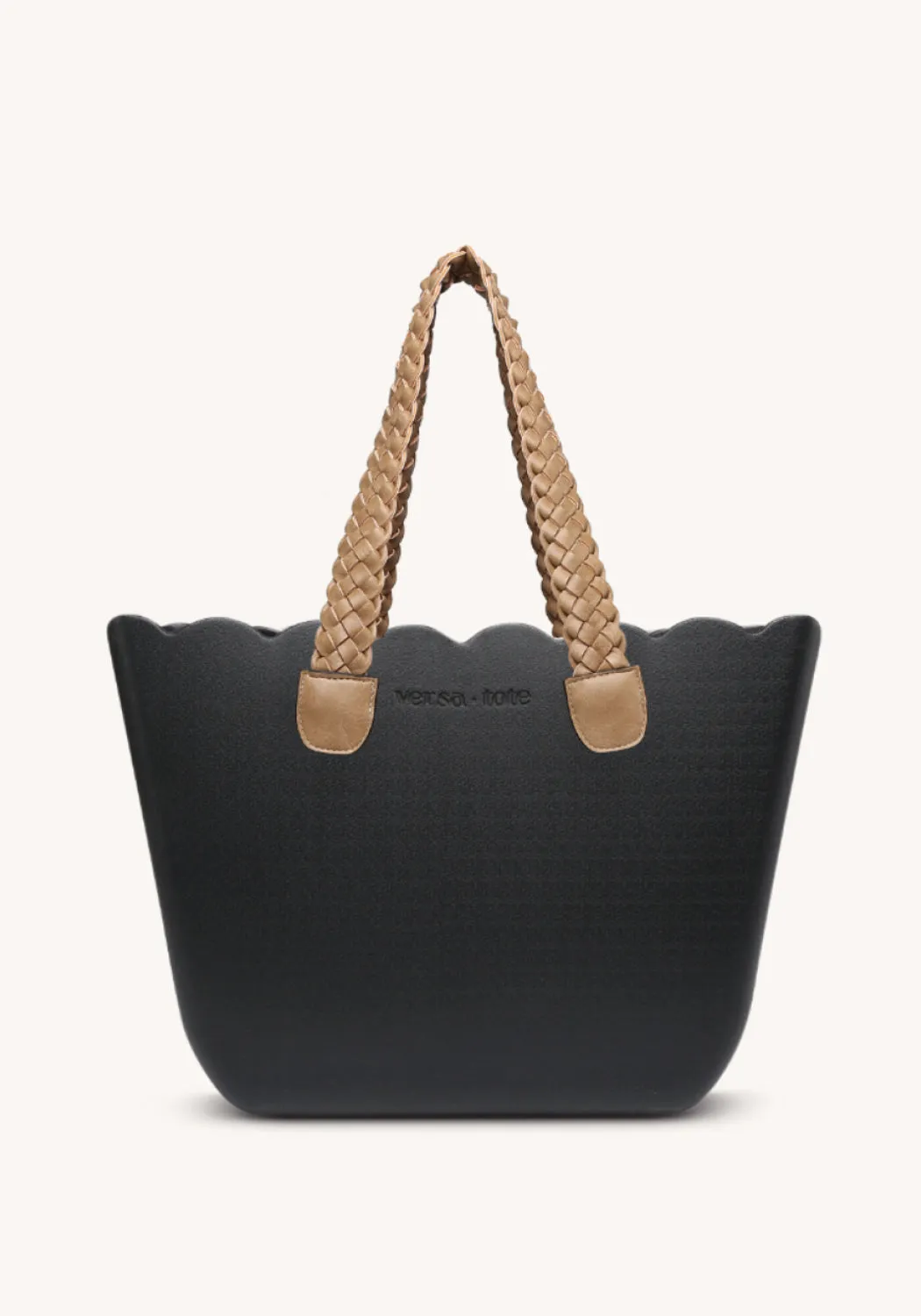 The 'Lena' Scalloped Tote