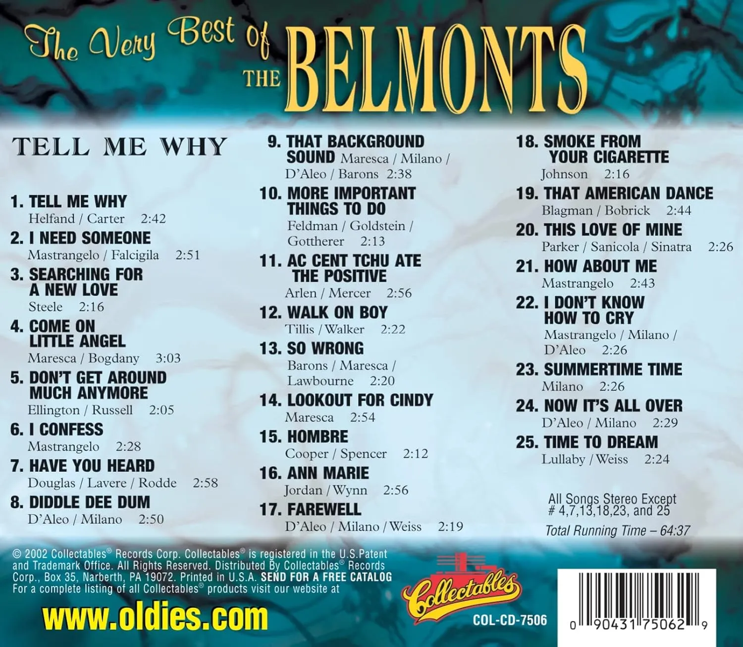 The Very Best Of: Tell Me Why