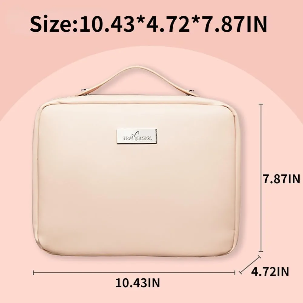 Toiletry Bag for Women Men, Waterproof Makeup Cosmetic Bag Travel Organizer Travel Bag (Green)