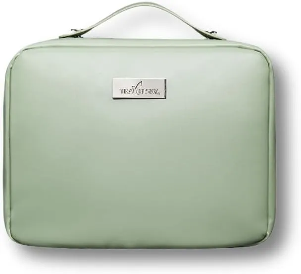 Toiletry Bag for Women Men, Waterproof Makeup Cosmetic Bag Travel Organizer Travel Bag (Green)