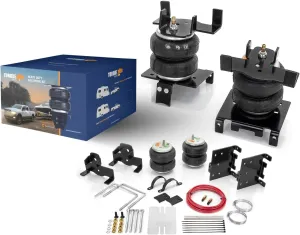 TORQUE Airbag Air Bag Suspension Kit Compatible with 2004-2008 Ford F150 (Not FX 2) 2WD 4WD Rear Helper Bag Spring Towing 5000 lbs (Replaces Firestone Ride Rite 2350) (TR2350)