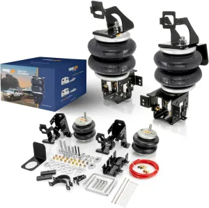 TORQUE Airbag Air Bag Suspension Kit for 1999-2004 Ford F250 F350 and 2008-2010 Ford F250 F350 2WD 4WD F-250 F-350 Super Duty Rear Helper Bag 5000 lbs (Replaces Firestone Ride Rite 2550) (TR2550)