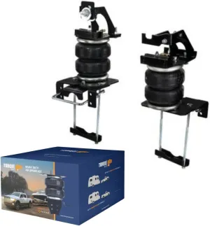 TORQUE Airbag Air Bag Suspension Kit for 2011-2016 Ford F250 F350 and 2011-2014 Ford F450 4WD only F-250 F-350 F-450 Super Duty Rear Helper 5000 lbs (Replaces Air Lift 57396 LoadLifter 5000) (TR57396)